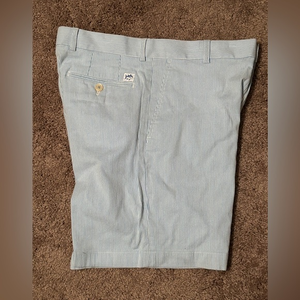 Southern Tide Men's Striped Blue & White‎ Shorts Size 32